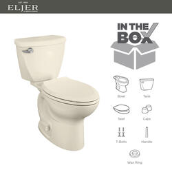 Eljer Diplomat™ 2-Piece Bone Tall Elongated Toilet At Menards®