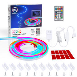 BrightLux® Lighting 16.4' LED Color Flow Neon Flex Light at Menards®