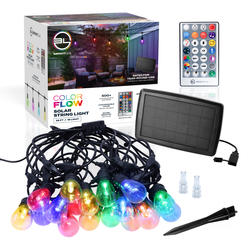 BrightLux® Lighting 36' 18-Light LED Color Flow String Light at