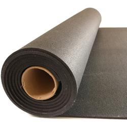 Amorim 1/4 Black Rubber Sports Floor 4 ft. Wide