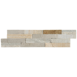 Ellis + Fisher Canyon Sunrise Quartz Ledger Stone Veneer Siding