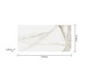 Ellis + Fisher® Nuvola Calacatta 12 x 24 Matte Porcelain Floor and Wall Tile