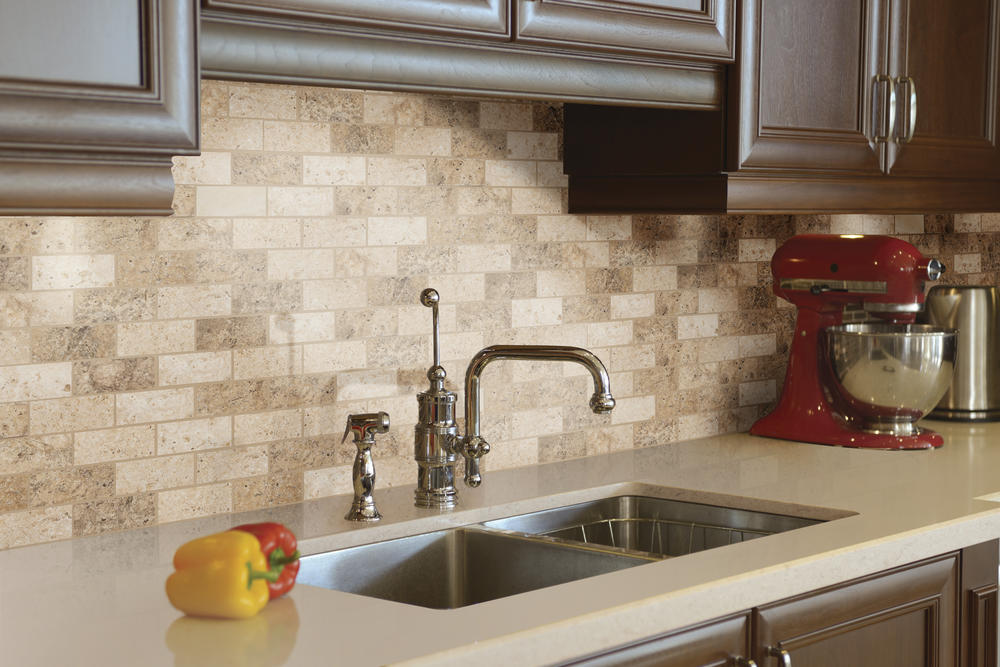 Ellis + Fisher Avorio Travertine Brick Joint 12 x 12 Stone Mosaic Tile Ellis + Fisher Avorio Travertine Brick Joint 12 x 12 Stone Mosaic Tile