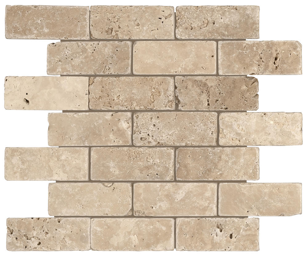 Ellis + Fisher Avorio Travertine Roman Pattern 12 x 12 Stone Mosaic Tile Ellis + Fisher Avorio Travertine Roman Pattern 12 x 12 Stone Mosaic Tile
