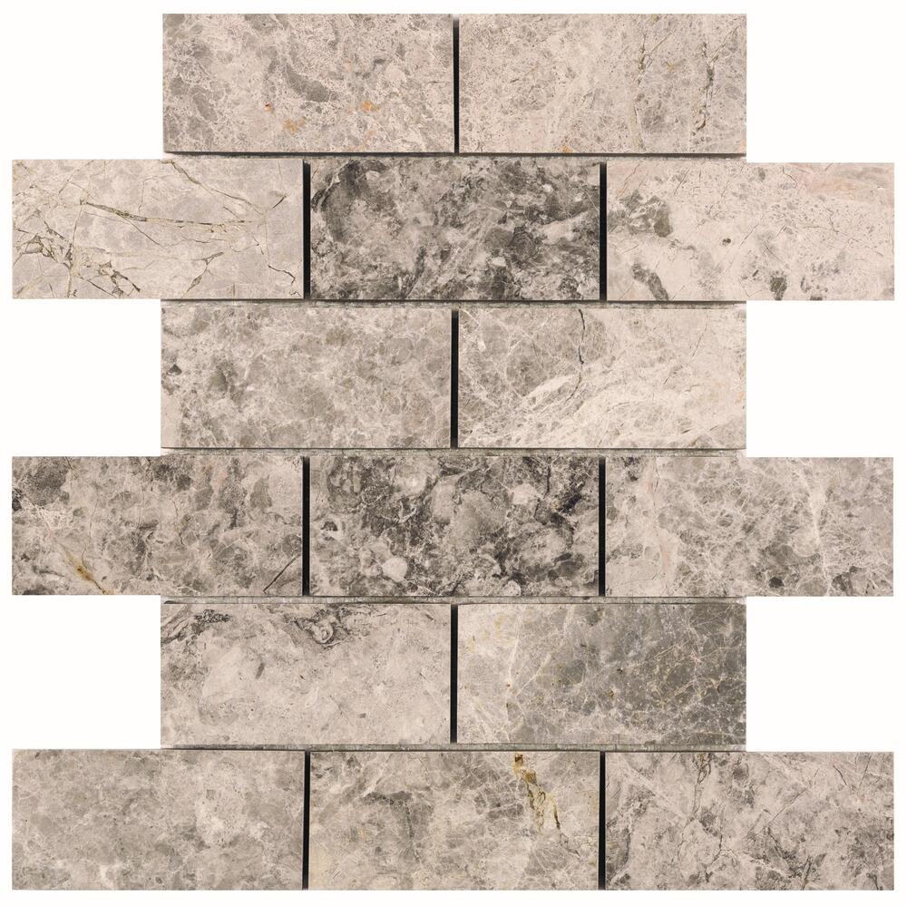 Ellis + Fisher Nimbus Grey 12 x 12 Hexagon Marble Mosaic Tile Ellis + Fisher Nimbus Grey 12 x 12 Hexagon Marble Mosaic Tile