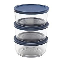 Anchor Hocking® Glass Container Food Storage - 6 Piece Set at Menards®