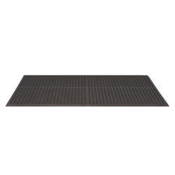 WorkStep™ 39-378-0920-3X5 Anti-Fatigue Mat, 3 ft W x 5 ft L, 1/2 in THK,  Black/Yellow, Rubber - Black and Company