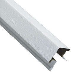 Metal Sales 5.06-in x 126-in White Outside Corner Post Metal