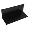 8" x  8" Black Painted Steel Preformed Step Flashing - 100 pieces