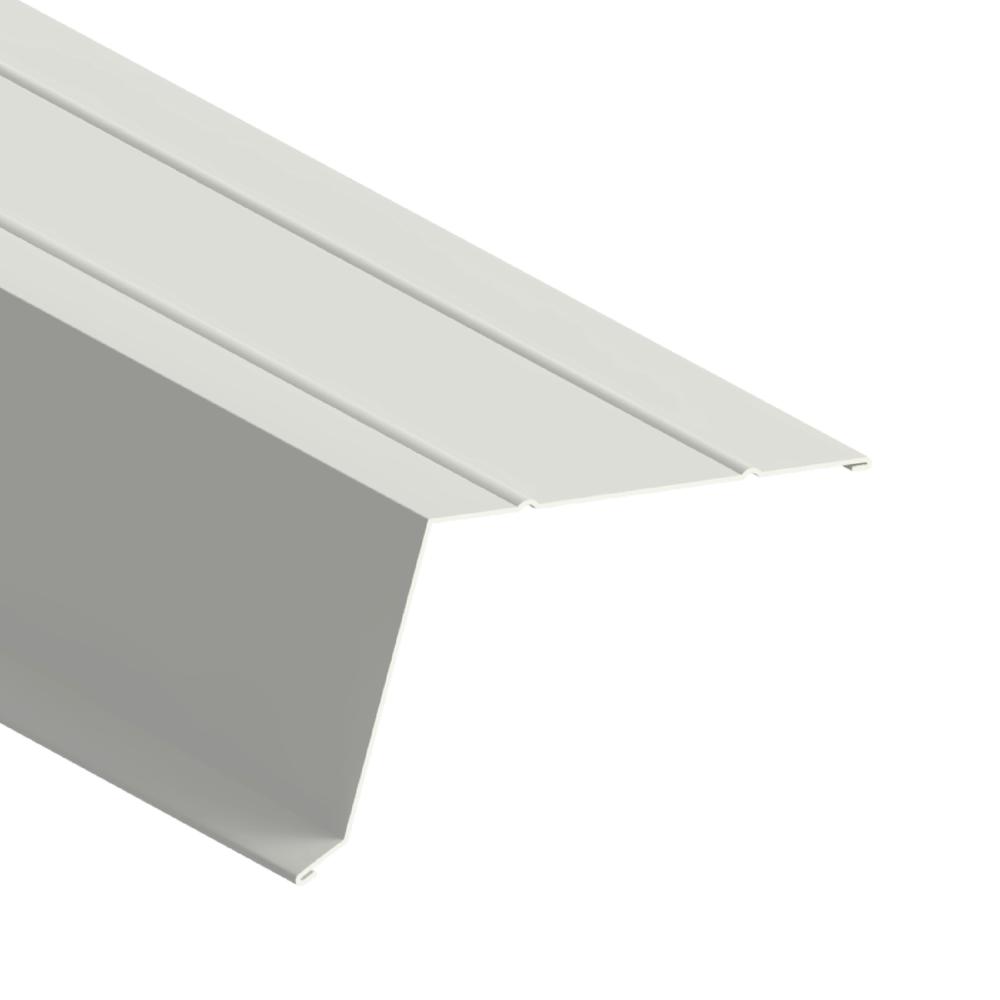 6 in. x 10 ft. White Aluminum Gutter 6 in. x 10 ft. White Aluminum Gutter