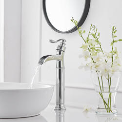 BWE®One-Handle Polished Chrome Vessel Bathroom Sink Faucet at Menards®