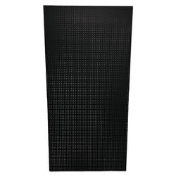 3/16 x 4 x 8 Black Pegboard Panel