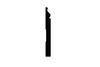 Mastercraft® 9/16 x 5-1/4 x 8' Primed FJ Pine Colonial Base Moulding 163E