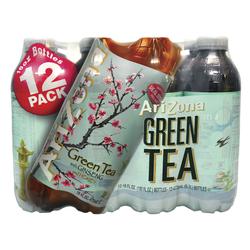 ARIZONA GREEN TEA アリゾナ グリーンティ 12本パック AriZona Green Tea with Ginseng and Honey - 12pk/16 fl oz