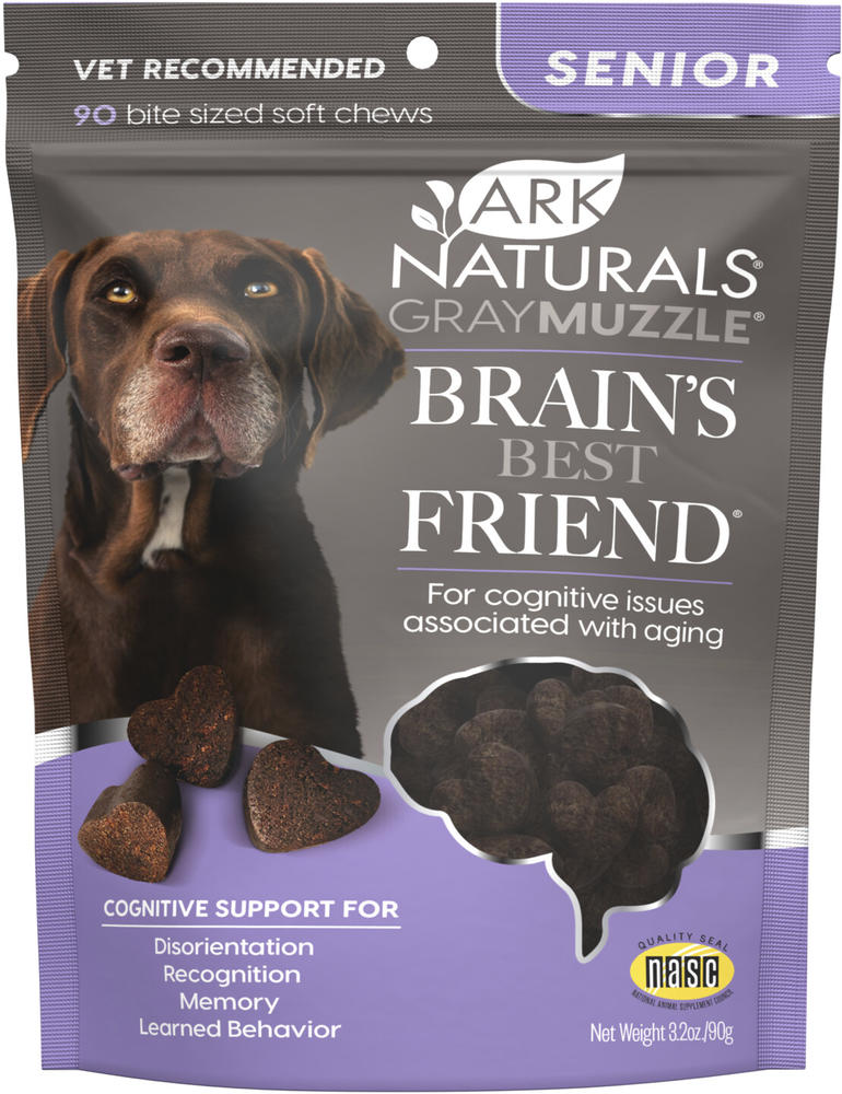 Ark Naturals Gray Muzzle Brain s Best Friend Dog Treats 3.2 oz at Menards