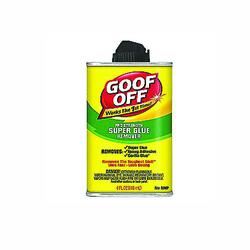 Goof Off® Pro Strength Super Glue Remover - 4 oz. at Menards®