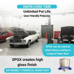 Armorpoxy Polyaspartic Floor Coating Kit 25pc 500 Sq Ft Medium