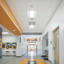 Armstrong® Ceilings School Zone® Fine Fissured™ 2' x 4' White