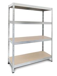 AR Shelving 48"W x 71"H x 18"D 4-Tier Galvanized Shelving Unit at Menards®