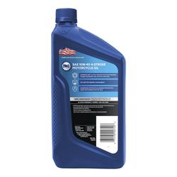 Valvoline™ 4-Stroke Motorcycle SAE 10W-40 Motor Oil - 1 Quart at
