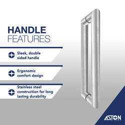 ヘブンズドア Armor Door 36 in. x 84 in. Gray Left-Hand Outswing Flush