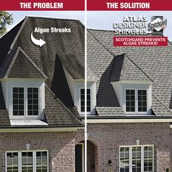 Atlas Pinnacle® Pristine Black Architectural Roofing Shingles (32.8 sq ...