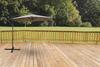 Backyard Creations® 10' Offset Patio Umbrella with Solar Lights