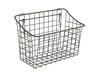 10-1/4"W x 7"H x 5-1/2"D Gray Wire Basket