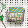 10-1/4"W x 7"H x 5-1/2"D Gray Wire Basket
