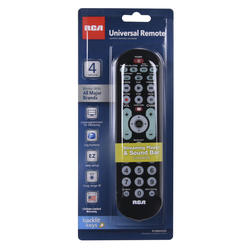 RCA 4-Device Universal Remote Streaming and Dual Navigation RCR414BHZ - The  Home Depot