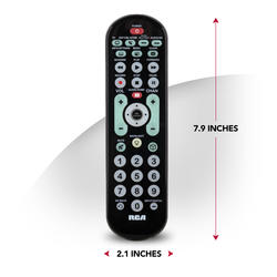 RCA 4-Device Universal Remote Streaming and Dual Navigation RCR414BHZ - The  Home Depot