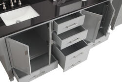Avanity® Modero 72"W x 21"D Chilled Gray Bathroom Vanity Cabinet at ...