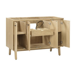 Avanity® Adele 48"W x 21"D Natural Oak Bathroom Vanity Cabinet at Menards®