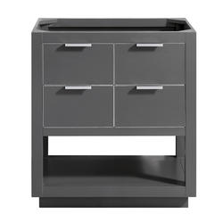 Avanity® Allie 30"W x 21-1/2"D Twilight Gray Bathroom Vanity Cabinet at