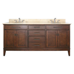 Avanity® Madison 72"W x 21"D Tobacco Bathroom Vanity Cabinet at Menards®