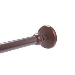 Menards Shower Rods Allied Brass Monte Carlo Antique Copper Shower Curtain Rod Brackets at ...