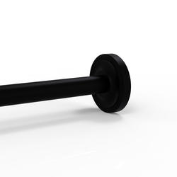 Menards Shower Rods Allied Brass Prestige Regal Matte Black Shower Curtain Rod Brackets at ...