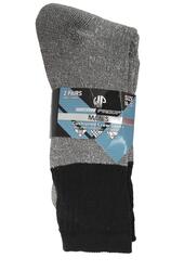 Wearproof Men's Cotton Crew Black/Grey Thermal Socks - 2 Pairs at Menards®