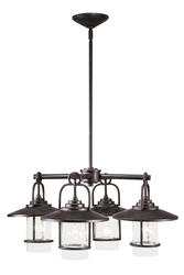 Patriot Lighting® Elegant Home Miner 4-Light Bronze