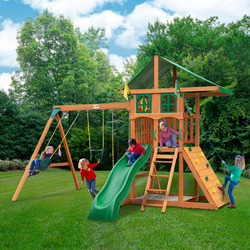 Gorilla Playsets® Avalon Treehouse with Tarp & Trapeze Arm at Menards®