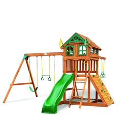 Gorilla Playsets® Avalon with Wood Roof Trapeze Arm at Menards®