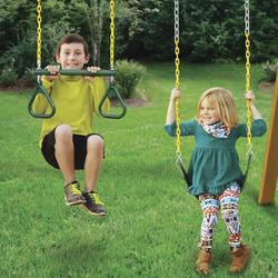 Gorilla Playsets Green Play Protectors (Pair) 09-0012-Pair-G - The