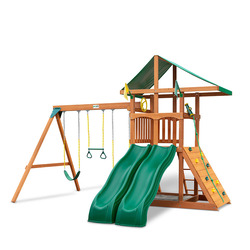 Gorilla Playsets® Avalon with Tarp & Dual Slides 10-Activity