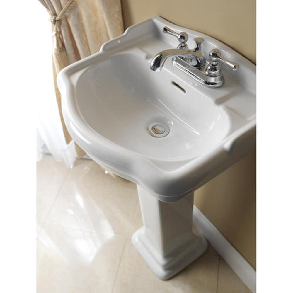 Barclay Products Aristocrat Pedestal in White Barclay Products Aristocrat Pedestal in White