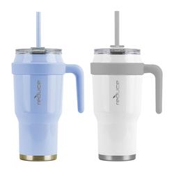REDUCE 40 oz Tumbler with Handle - Glacier: Tumblers & Water  Glasses
