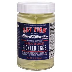 Bay View Garlic & Onion Pickled Eggs - 16 oz