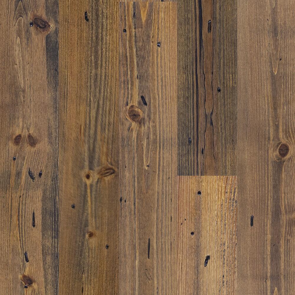 Antiqued Natural Pine 3/4 in. T x 5-1/8 in. W Solid Hardwood Flooring (23.3 sq.ft./case)