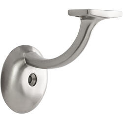 Hickory Hardware® 1-Piece Satin Nickel Interior Handrail Bracket at ...