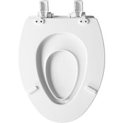 Home + Solutions Nightlight Elongated White Plastic Toilet Seat at Menards®