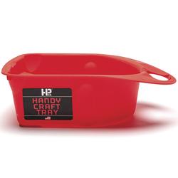 HANDY 1/2 pt. Red Polypropylene Paint Tray 1200 - The Home Depot